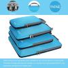 imageBAGAIL 4 Set6 Set8 Set Compression Packing Cubes Travel Accessories Expandable Packing Organizers Square Mesh 06Black4Blue