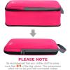 imageBAGAIL 4 Set6 Set8 Set Compression Packing Cubes Travel Accessories Expandable Packing Organizers Square Mesh 06Black4Fuchsia