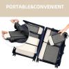 imageBAGAIL 4 Set6 Set8 Set Compression Packing Cubes Travel Accessories Expandable Packing Organizers Square Mesh 06Black6Beige