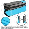 imageBAGAIL 4 Set6 Set8 Set Compression Packing Cubes Travel Accessories Expandable Packing Organizers Square Mesh 06Black6Blue