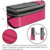imageBAGAIL 4 Set6 Set8 Set Compression Packing Cubes Travel Accessories Expandable Packing Organizers Square Mesh 06Black6Fuchsia