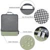imageBAGAIL 4 Set6 Set8 Set Compression Packing Cubes Travel Accessories Expandable Packing Organizers Square Mesh 06Black6Matcha Green
