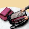 imageBAGAIL 5 Set Ultralight Compression Packing Cubes Travel Accessories Expandable Packing OrganizersBurgundyBurgundy