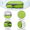 imageBAGAIL 5 Set Ultralight Compression Packing Cubes Travel Accessories Expandable Packing OrganizersBurgundyGreen