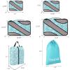 imageBAGAIL 6 Set Packing CubesTravel Luggage Packing OrganizersLeaf