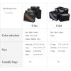 imageBAGAIL 6 Set Packing CubesTravel Luggage Packing OrganizersPurple