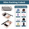 imageBAGAIL 6 Set Packing CubesTravel Luggage Packing OrganizersThe Beige