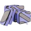 imageBAGAIL 6 Set Packing CubesTravel Luggage Packing OrganizersThe Lavender