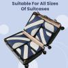 imageBAGAIL 6 Set Packing CubesTravel Luggage Packing OrganizersThe Navy
