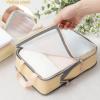 imageBAGAIL 6 Set Ultralight Compression Packing Cubes Packing Organizer for Travel Accessories Luggage Suitcase Backpack06Beige