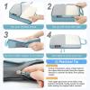 imageBAGAIL 6 Set Ultralight Compression Packing Cubes Packing Organizer for Travel Accessories Luggage Suitcase Backpack06Dusty Blue