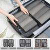 imageBAGAIL 6 Set Ultralight Compression Packing Cubes Packing Organizer for Travel Accessories Luggage Suitcase Backpack6Jet Black