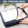 imageBAGAIL 6 Set Ultralight Compression Packing Cubes Packing Organizer for Travel Accessories Luggage Suitcase Backpack6Navy
