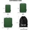 imageBAGAIL 6 Set Ultralight Compression Packing Cubes Packing Organizer for Travel Accessories Luggage Suitcase BackpackArmy Green