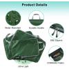 imageBAGAIL 6 Set Ultralight Compression Packing Cubes Packing Organizer for Travel Accessories Luggage Suitcase BackpackArmy Green