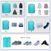 imageBAGAIL 6 Set Ultralight Compression Packing Cubes Packing Organizer for Travel Accessories Luggage Suitcase BackpackBlue