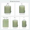 imageBAGAIL 6 Set Ultralight Compression Packing Cubes Packing Organizer for Travel Accessories Luggage Suitcase BackpackMatcha Green