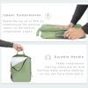 imageBAGAIL 6 Set Ultralight Compression Packing Cubes Packing Organizer for Travel Accessories Luggage Suitcase BackpackMatcha Green