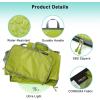 imageBAGAIL 6 Set Ultralight Compression Packing Cubes Packing Organizer for Travel Accessories Luggage Suitcase BackpackMoss Green