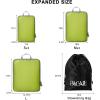 imageBAGAIL 6 Set Ultralight Compression Packing Cubes Packing Organizer for Travel Accessories Luggage Suitcase BackpackMoss Green