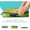 imageBAGAIL 6 Set Ultralight Compression Packing Cubes Packing Organizer for Travel Accessories Luggage Suitcase BackpackMoss Green