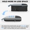 imageBAGAIL 6 Set4 Set Lightweight Compression Packing Cubes for Travel AntiTearing Expandable Organizer Bags for SuitcaseBlack