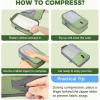imageBAGAIL 6 Set4 Set Lightweight Compression Packing Cubes for Travel AntiTearing Expandable Organizer Bags for SuitcaseMatcha Green