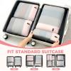imageBAGAIL 6 Set4 Set Lightweight Compression Packing Cubes for Travel AntiTearing Expandable Organizer Bags for SuitcasePink