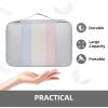 imageBAGAIL 6 Set8 Set10 Set Packing Cubes Various Sizes Packing Organizer for Travel Accessories Luggage Carry On Suitcase06Grey