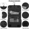imageBAGAIL 6 Set8 Set10 Set Packing Cubes Various Sizes Packing Organizer for Travel Accessories Luggage Carry On Suitcase10Black