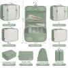 imageBAGAIL 6 Set8 Set10 Set Packing Cubes Various Sizes Packing Organizer for Travel Accessories Luggage Carry On Suitcase10Matcha Green