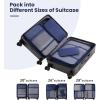 imageBAGAIL 6 Set8 Set10 Set Packing Cubes Various Sizes Packing Organizer for Travel Accessories Luggage Carry On Suitcase10Navy