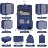 imageBAGAIL 6 Set8 Set10 Set Packing Cubes Various Sizes Packing Organizer for Travel Accessories Luggage Carry On Suitcase10Navy