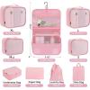 imageBAGAIL 6 Set8 Set10 Set Packing Cubes Various Sizes Packing Organizer for Travel Accessories Luggage Carry On Suitcase10Pink