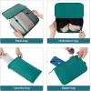 imageBAGAIL 6 Set8 Set10 Set Packing Cubes Various Sizes Packing Organizer for Travel Accessories Luggage Carry On Suitcase10Teal
