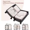 imageBAGAIL 6 Set8 Set10 Set Packing Cubes Various Sizes Packing Organizer for Travel Accessories Luggage Carry On SuitcaseCream