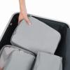 imageBAGAIL 8 Set Packing Cubes Luggage Packing Organizers for Travel AccessoriesPewter ColorPewter Color