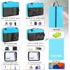 imageBAGAIL 8 Set9 Set Packing Cubes Luggage Packing Organizer for Travel Suitcase Packing Bags for Travel AccessoriesBlue