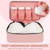 imageBAGAIL 8 Set9 Set Packing Cubes Luggage Packing Organizer for Travel Suitcase Packing Bags for Travel AccessoriesCoral Pink