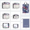 imageBAGAIL 8 Set9 Set Packing Cubes Luggage Packing Organizer for Travel Suitcase Packing Bags for Travel AccessoriesFlamingo