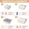 imageBAGAIL 9 Set Packing Cubes Luggage Packing Organizers for Travel AccessoriesCream