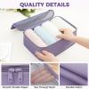 imageBAGAIL 9 Set Packing Cubes Luggage Packing Organizers for Travel AccessoriesDusty Purple