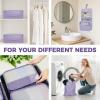 imageBAGAIL 9 Set Packing Cubes Luggage Packing Organizers for Travel AccessoriesDusty Purple