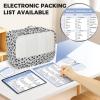 imageBAGAIL 9 Set Packing Cubes Luggage Packing Organizers for Travel AccessoriesGrey leopard