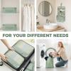 imageBAGAIL 9 Set Packing Cubes Luggage Packing Organizers for Travel AccessoriesMatcha Green