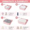 imageBAGAIL 9 Set Packing Cubes Luggage Packing Organizers for Travel AccessoriesPink