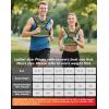 imageBAGAIL Adjustable Weighted Vest 410lb1218lb2032lb Rucking Vest for Women ampamp Men with 6 Weights ampamp Large Pocket Weight Vest for Home Workouts Running Walking and Strength TrainingGreen