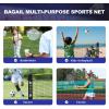 imageBAGAIL Badminton Net Height Adjustable Kids Volleyball Net Foldable Nylon Net 10 ft14ft17ft Wide Tennis Net Small Pickleball Net for Backyard Game and Indoor Outdoor Use Easy Setup17ft