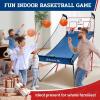 imageBAGAIL Basketball Arcade Game Electronic Basketball Shooting Game with 8 Game Modes Arcade Sounds Foldable Frame 4 Balls Inflation Pump Ideal Indoor Sport Games for All Players  Dual ShotsDual Shots