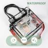 imageBAGAIL Clear Bags 12x6x12 Stadium Approved Clear Tote Bag with Zipper Closure Crossbody Shoulder Bag with Adjustable StrapEthnic Arrow